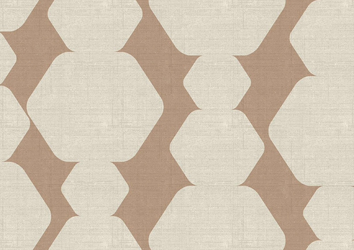 Construct, Tangerine - Twist&Fit Roman Blind - Image 7